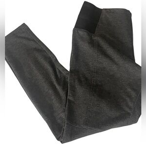 Kut from the Kloth Charcoal Pull on Wide Waist Band Pants XL
